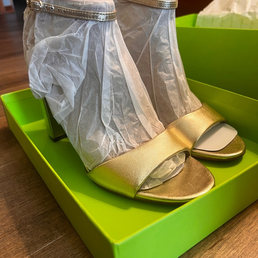 Sam Edelman Gold Heels